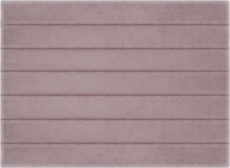 Colchones Aznar Cabecero De Cama Africa Tapizado Terciopelo Morado-rosa - Cama De 135