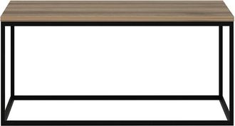 Hanah Home Modern Industrial Coffee Table
