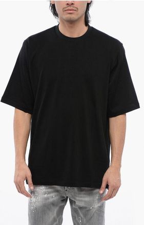 Dsquared2 Football Fit Cotton Blend T-Shirt with Logo Patch size Xl