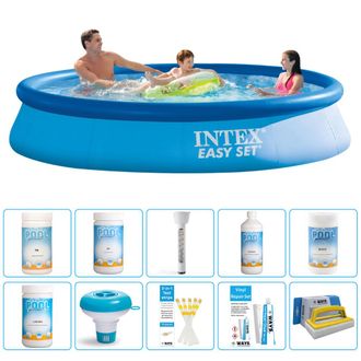 Intex Piscina Easy Set Redonda - 366x76 Cm - 7-piezas S43245