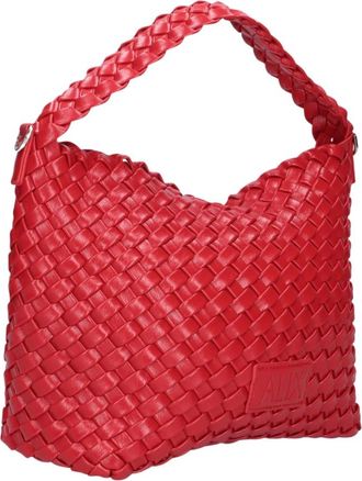 ALIX The Label Alix The Label, Tassen, Dames, Rood, ONE Size, Woven Lacquar Braided Bag