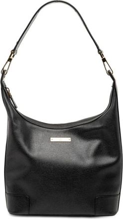 Gucci Pre-owned Shoulder Bags, female, Black, Size: ONE SIZE Pre-owned Structured Leather Shoulder Bag