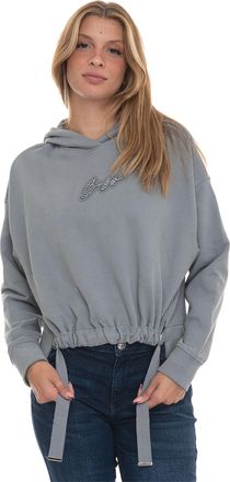 BOSS Felpa con cappuccio C-eblousa2 Grigio BOSS Donna