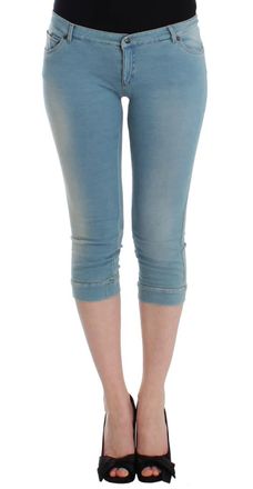 Ermanno Scervino Capri Pants Cropped Womens Jeans