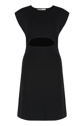 Yves Salomon Ribbed Knit Dress