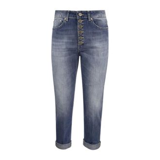 Dondup Cropped Jeans, female, Blue, W27, Koons Jeans Larghi