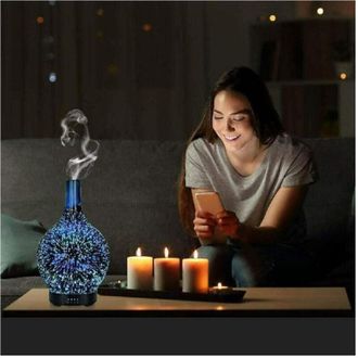 Trade Shop Trade Shop - Diffustrias Para Aromaterapia A Ultrasuon 120ml Q-xj205 7 Led Colours