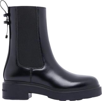 A|X Armani Exchange Chelsea Boots - Dames - Chelseaboots - Zwart - 37 EU - Leer - Schoenen