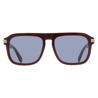 Ferragamo Blue Navigator Mens Sunglasses SF2087S 210 57