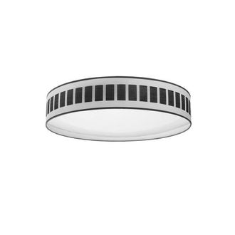 Fabrilamp Fabrilamp - Plafon 96w Ivanna Blanco-madera Negra 7488lm 3000k,4000k,6500k 14x60x60 Cm