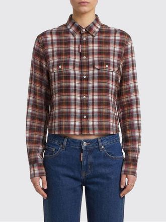 Dsquared2 Camicia Dsquared2 in lino check