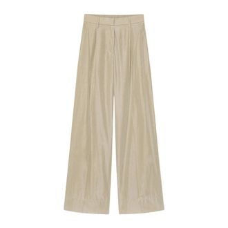 Forte_Forte Wide Trousers, female, Gray, Size: XS Wide Trousers