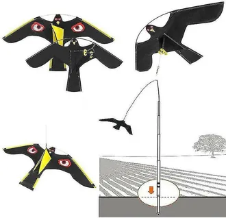 OEM Cometa Repelente De Aves Con Forma De Halc&oacute;n Volador Para Jard&iacute;n, Decoraci&oacute;n Del Hogar Y Protecci&oacute;n De Granjas