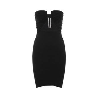 Rick Owens Black Mini Dress
