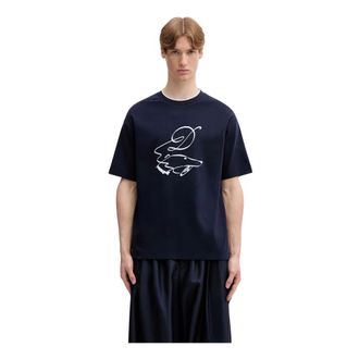 Dr&ocirc;le de Monsieur Uomo, Top, Blu, M, new