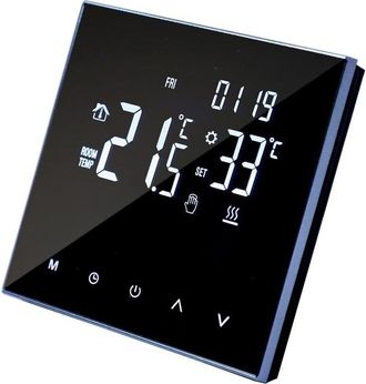 OEM Termostato De Calefacci&oacute;n Inteligente: Controlador De Temperatura Digital Con Pantalla T&aacute;ctil Lcd, Programable, Dos Modos En Grados Celsius, Calefacci