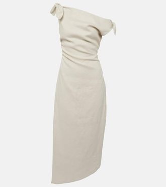 Sir. Affogato linen midi dress