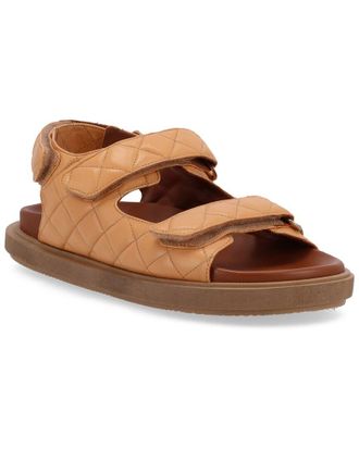 Alohas Alohas Hook-Loop Leather Sandal