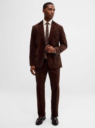 Le 31 Mens Organic cotton corduroy pant London fit - Slim straight