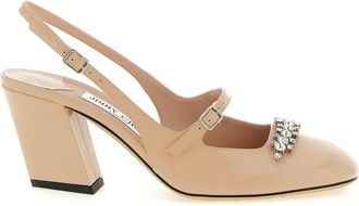 Jimmy Choo London Pink Belinda Slingback Heels
