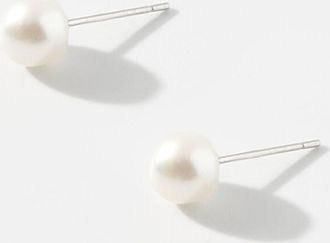 Simons Womens Freshwater pearl earrings