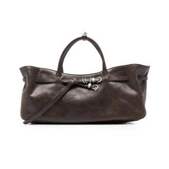 Marge Sherwood Dames, Tassen, Bruin, Maat: ONE Size Leer