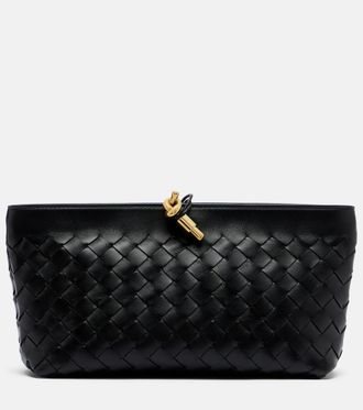 Bottega Veneta Andiamo Intrecciato Small leather clutch
