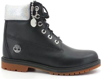 Timberland Lace-up Boots - Dames - Veterlaarzen - Zwart - 37 EU - Leer - Schoenen
