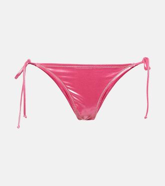 Reina Olga Slip bikini Love in lamé