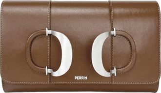 Perrin Paris Duelle Clutch in Sepia at Nordstrom