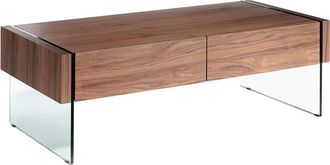 Angel Cerd&aacute; Mesa centro laterales cristal