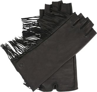 Kazar Guantes de Cuero sin Dedos - Accessories - Mujer - Negro - M