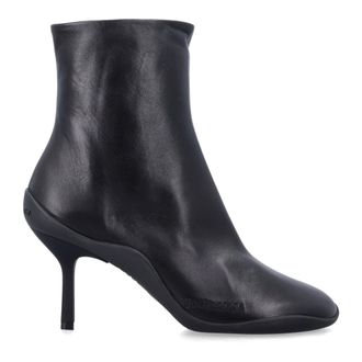 Balenciaga Heeled Boots, female, Black, Size: 10 US Shibuya 80mm Bootie