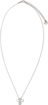 Swarovski Mesmera necklace - women - Rhodium Plated Brass/Zirconium - One Size - Silver
