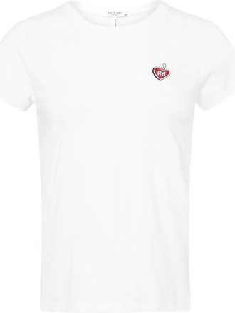 Rag & Bone Womens RB Lucky Charm Short Sleeve Tee