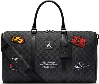 Nike Jordan Mens Jordan Monogram Duffel Bag (40L) in Black | LM9157-023