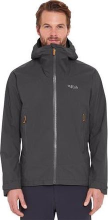 RAB Downpour Light Jacket - Mens in Anthracite at Nordstrom, Size Xx-Large