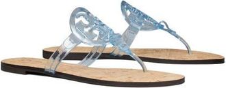 Tory Burch Miller Jelly Thong Sandal in Pale Blue at Nordstrom, Size 10.5