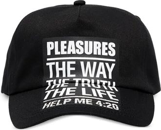 Pleasures Proverb cap - unisex - Cotton - One Size - Black