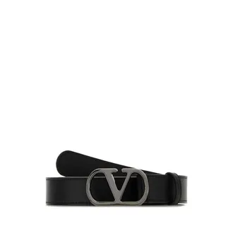Valentino Garavani Belts, male, Black, Size: 105 CM VLogo Signature Belt