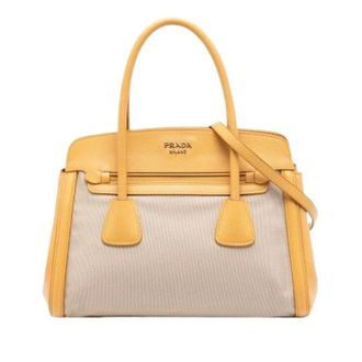 Prada Pre-owned Handbags, female, Multicolor, Size: ONE SIZE Pre-owned Satchel