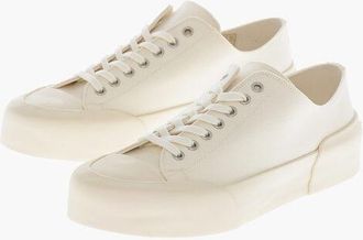 Jil Sander Sneakers Basse in Canvas con Suola in Gomma taglia 39