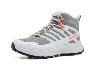 Inov8 RocLitetm Mid GTX(r) Womens Climbing Shoes Grey/Light Grey/Coral : UK 8 (US Womens 10.5) M, Synthetic