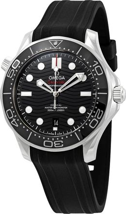 Omega Pre-owned Omega Seamaster Automatic Black Dial Mens Watch 210.32.42.20.01.001