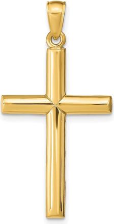 Diamond2Deal 10k Gold Cross Pendant