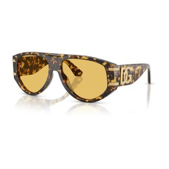 Dolce & Gabbana Stylish Sunglasses with Yellow Lenses