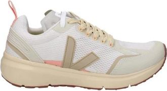 Veja Beige Stoffen Sneakers met Middelhoge Hakken - Dames - Sneakers - Beige - 36 EU - Schoenen