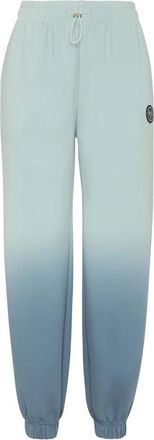 Plein Sport Oversize Joggingbroek Degrade - Dames - Trainingsbroeken - Blauw - S - Katoen - Fitness
