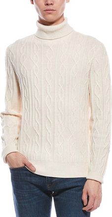 Paisley & Gray Chunky Wool-Blend Turtleneck Sweater