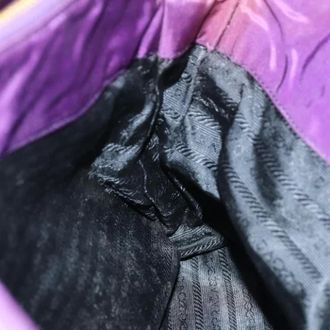 Prada Pre-owned Shoulder Bags, female, Purple, Size: ONE SIZE Pre-owned Vintage Shoulder Bag